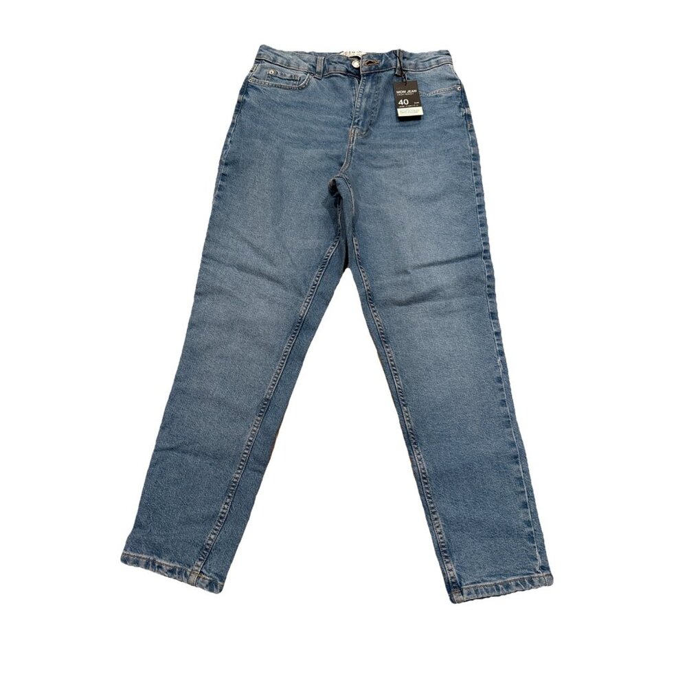 Denim Co Primark Cares Womens LIGHT BLUE  MOMS JEANS Light Wash  SIZE 8